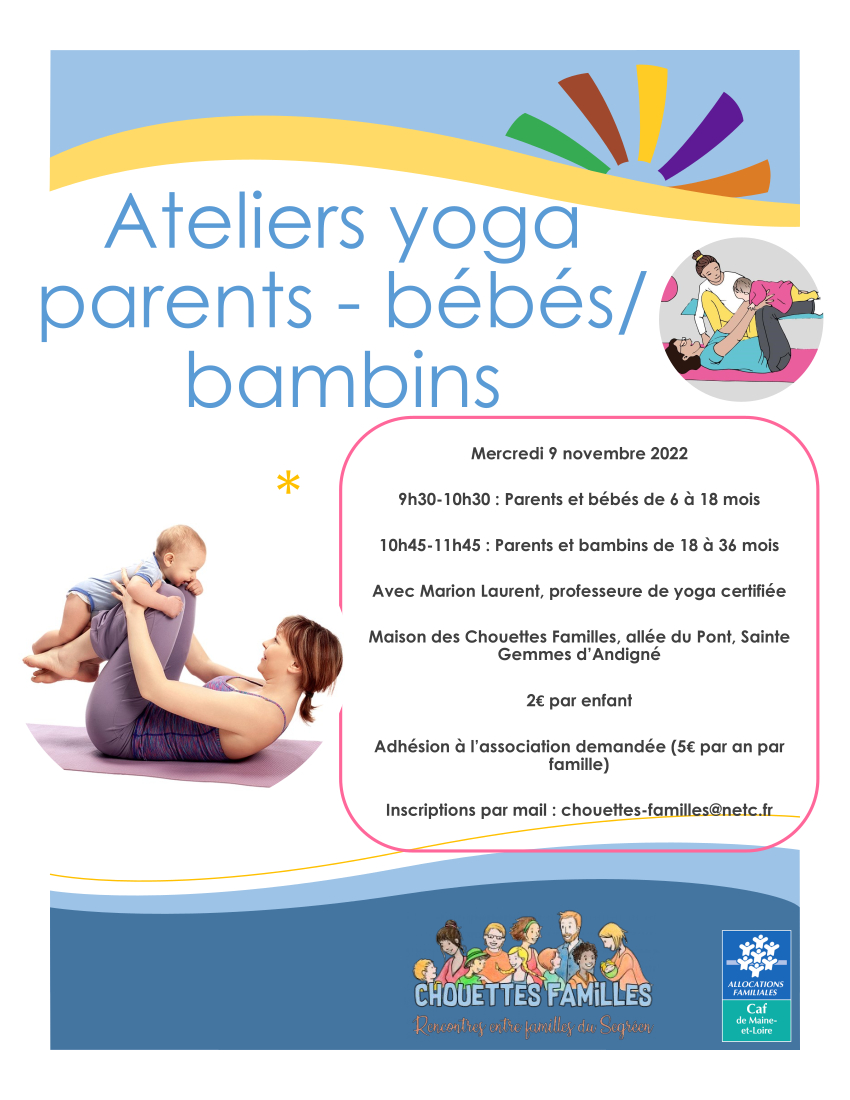 Yoga Parents-Bébés 9 novembre 2022