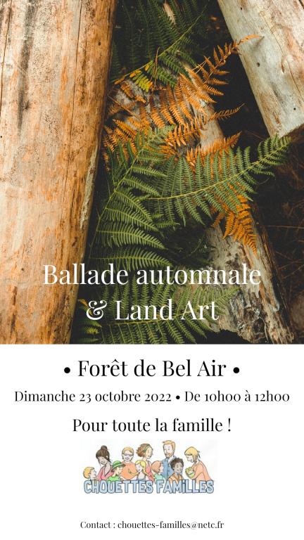 Balade Land Art 23 octobre 2022